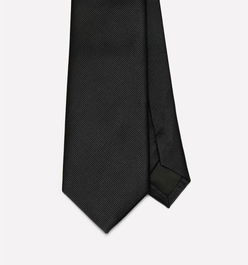 Black tie - null - Black | Sisley image number 2